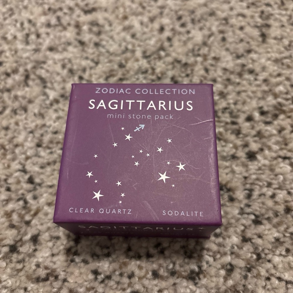 Sagittarius Mini Stone Pack - Purple - Picture 1 of 3